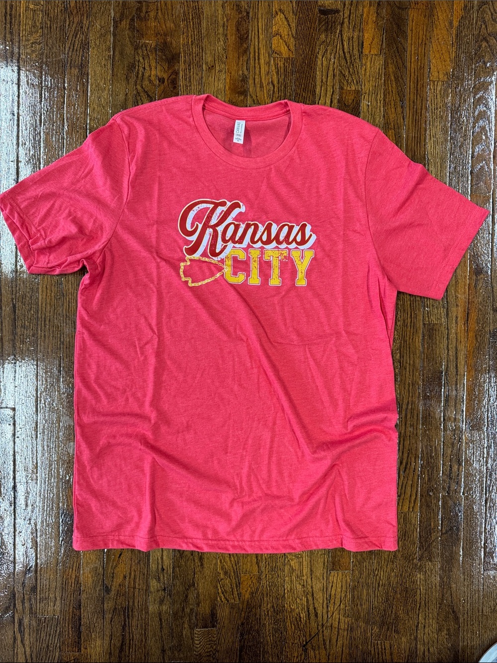 Kansas City Classic Crewneck T-Shirt - Red